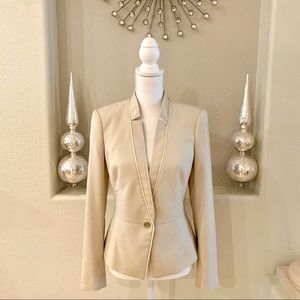 WHBM Unique Button Blazer